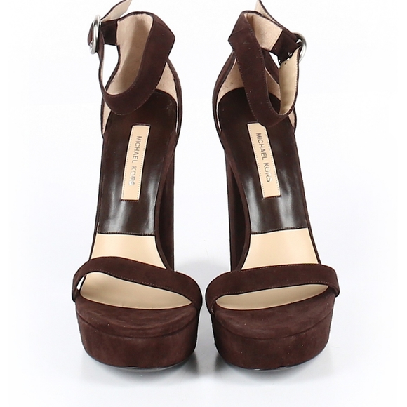 Michael Kors platform heels size 8 - Picture 2 of 2